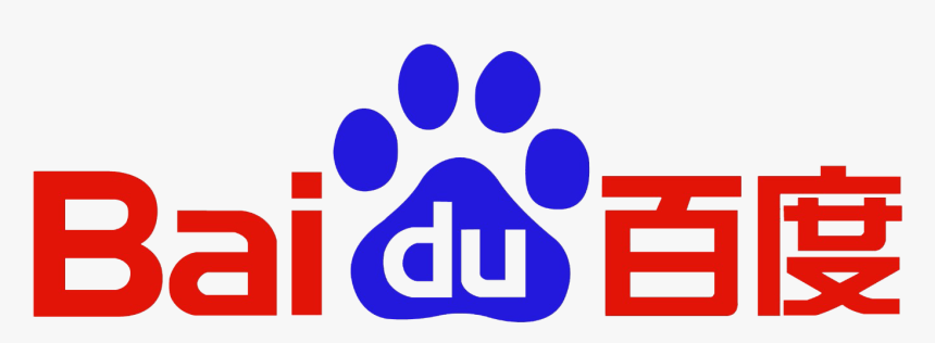 Baidu Logo With A Pawprint For The "du" - Baidu Logo, HD Png Download, Free Download