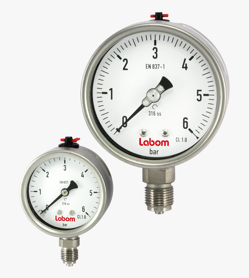 Bourdon Tube Pressure Gauge Ns 63/ - Wika, HD Png Download, Free Download