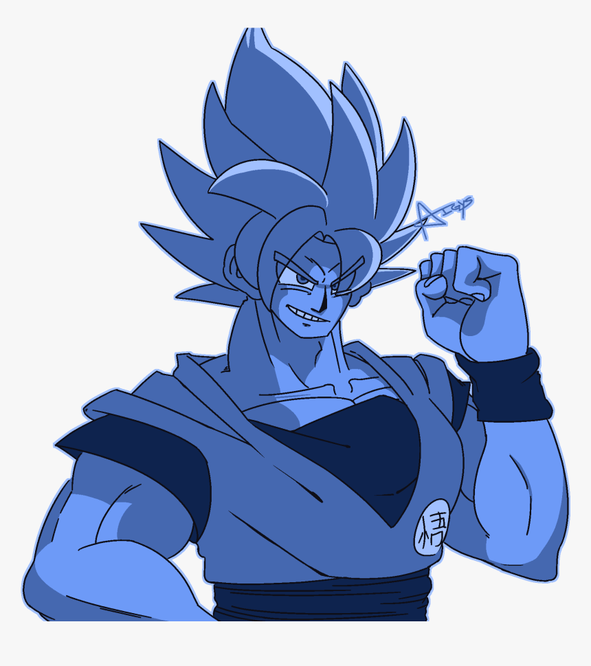 Goku [4 Color] - Cartoon, HD Png Download, Free Download