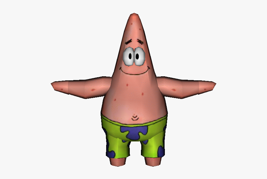 Patrick Star Png - Patrick Spongebob Movie Game, Transparent Png, Free Download