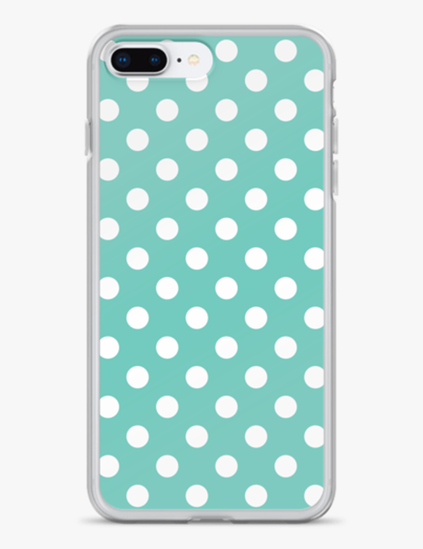 Tiffany Blue Polka Dots Iphone Case - Gianni Versace Checkerboard Mini Dress, HD Png Download, Free Download