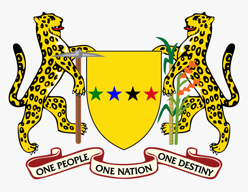 Constructed Worlds - National Coat Of Arms Of Guyana, HD Png Download, Free Download