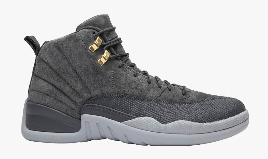 Air Jordan 12 Gray, HD Png Download, Free Download