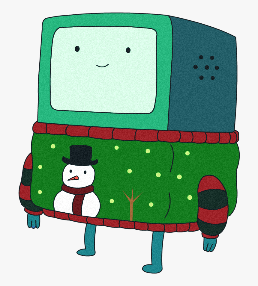 Tumblr Collage Santa"s Helper Christmas Striped Socks - Bmo Adventure Time Christmas Sweater, HD Png Download, Free Download