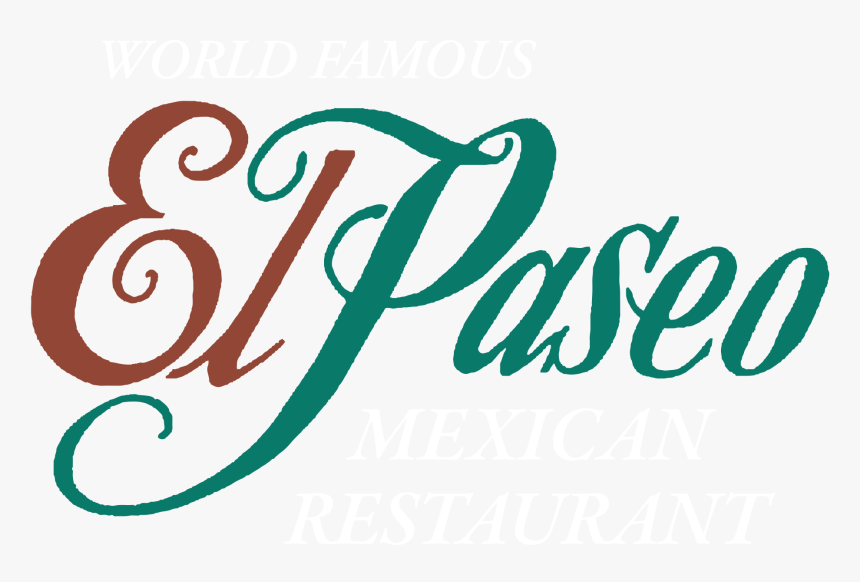 El Paseo Logo - Calligraphy, HD Png Download, Free Download