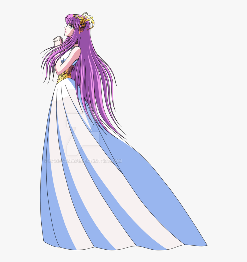 Saint Seiya Athena Saori Kido By Hadesama - Imagenes Saint Seiya Athena Hd, HD Png Download, Free Download