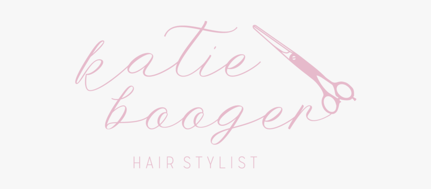 Katie Booger Hair Stylist Pink-12 - Calligraphy, HD Png Download, Free Download