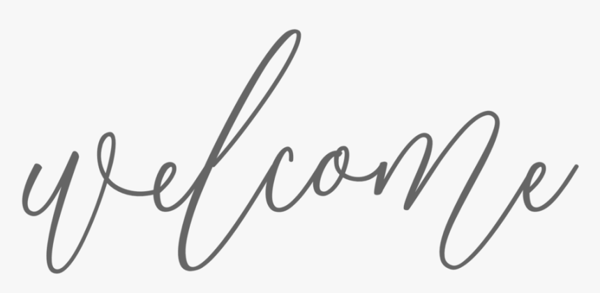 Weclome - Calligraphy, HD Png Download, Free Download