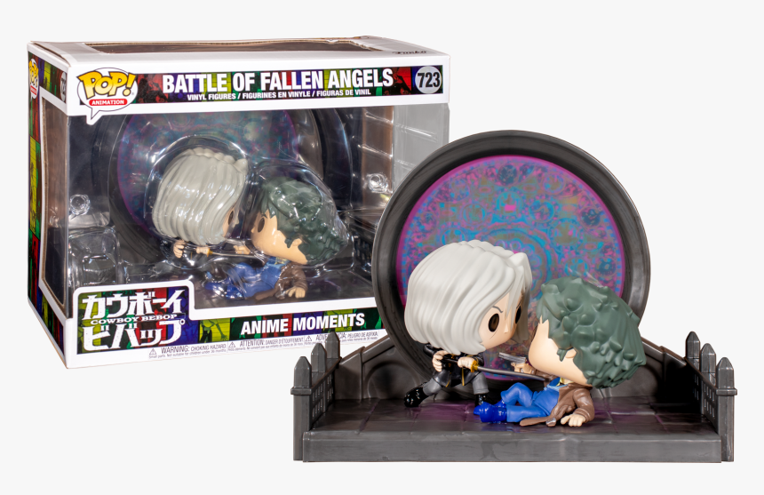 Battle Of Fallen Angels Movie Moments Pop Vinyl Figure - Battle Of Fallen Angels Cowboy Bebop Funko, HD Png Download, Free Download