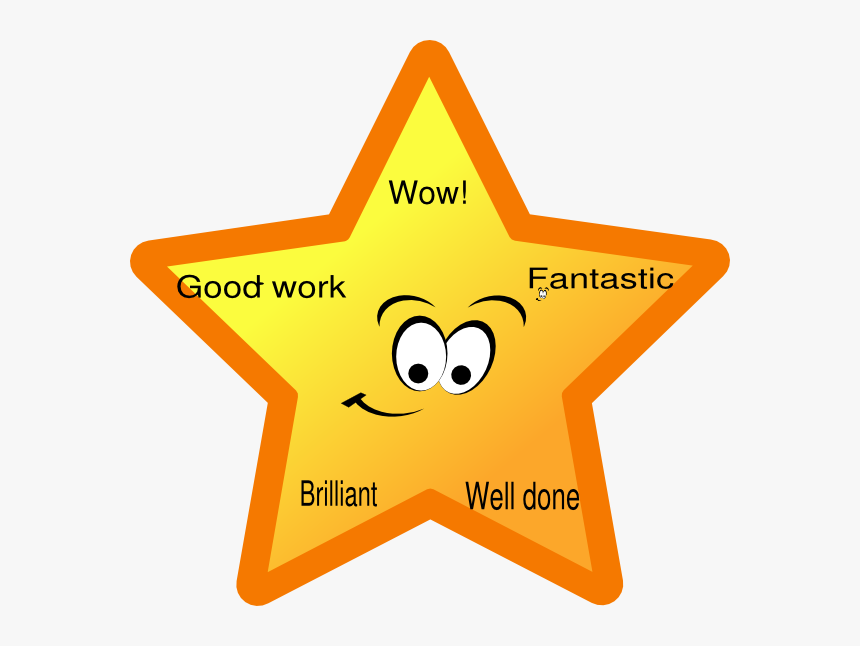 Reward Star Hi - Transparent Background Cartoon Star Png, Png Download, Free Download