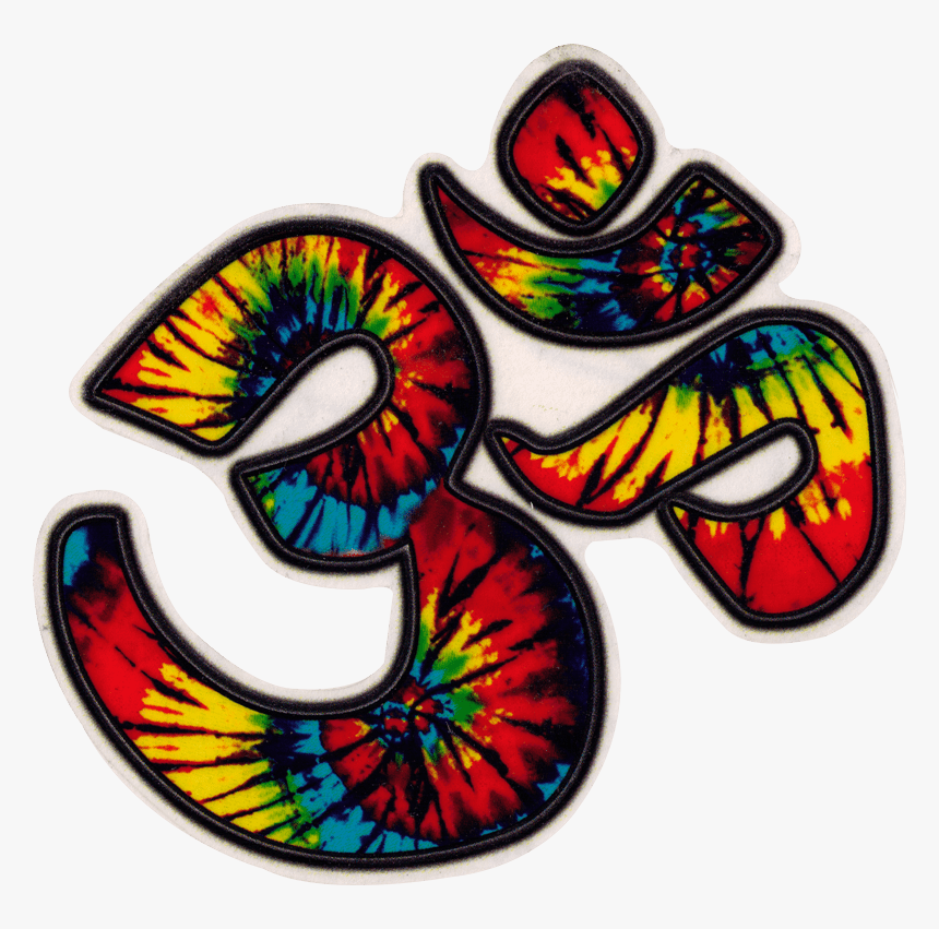 Om Symbol Tie Dye, HD Png Download, Free Download