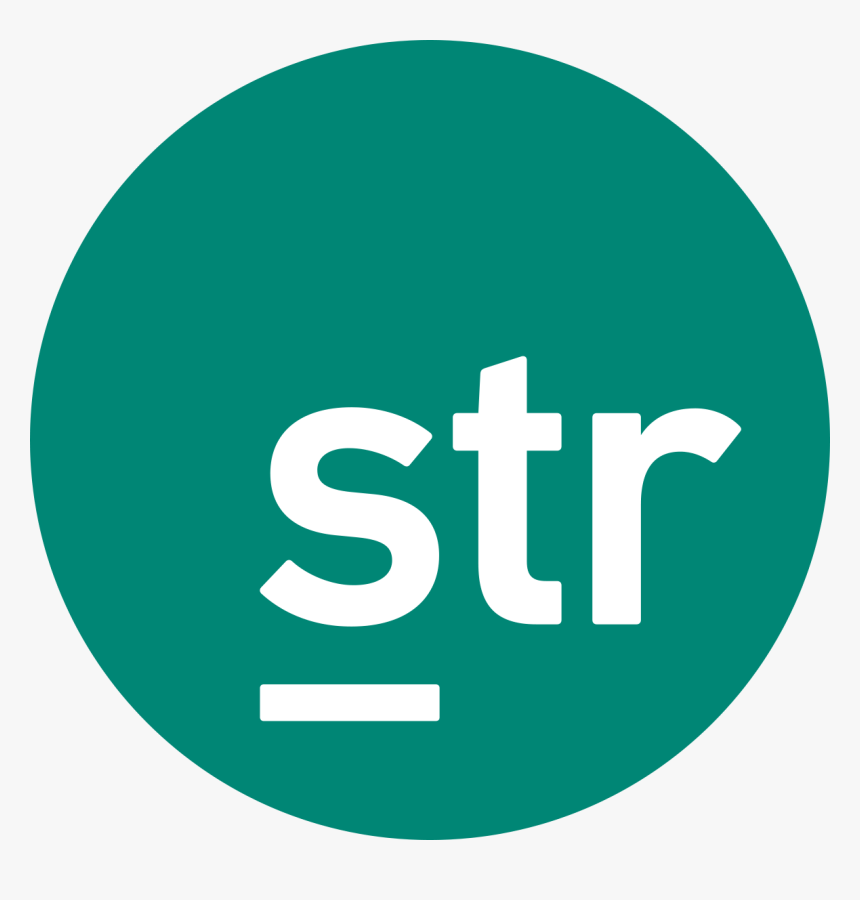 Str Flat Teal White Rgb 300dpi - Str Data, HD Png Download, Free Download