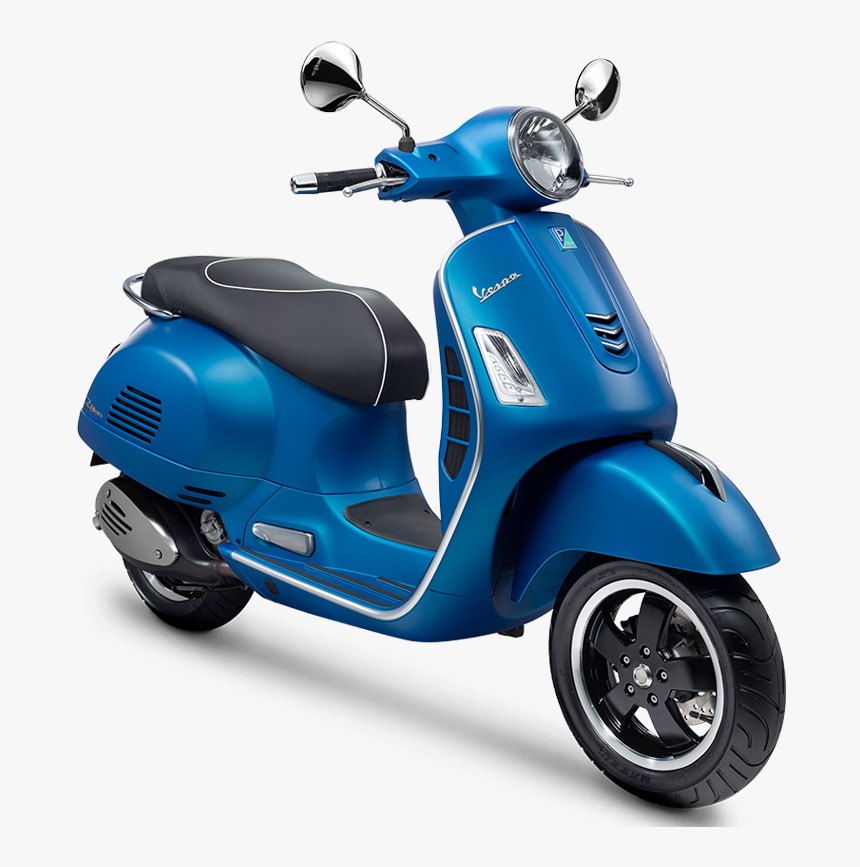 Vespa Gts 300 Matt Blue - Vespa Gts 300 Red, HD Png Download, Free Download