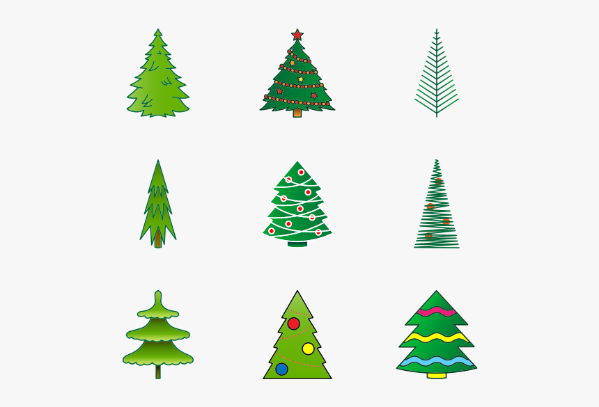 Christmas Tree Flat Icon, HD Png Download, Free Download