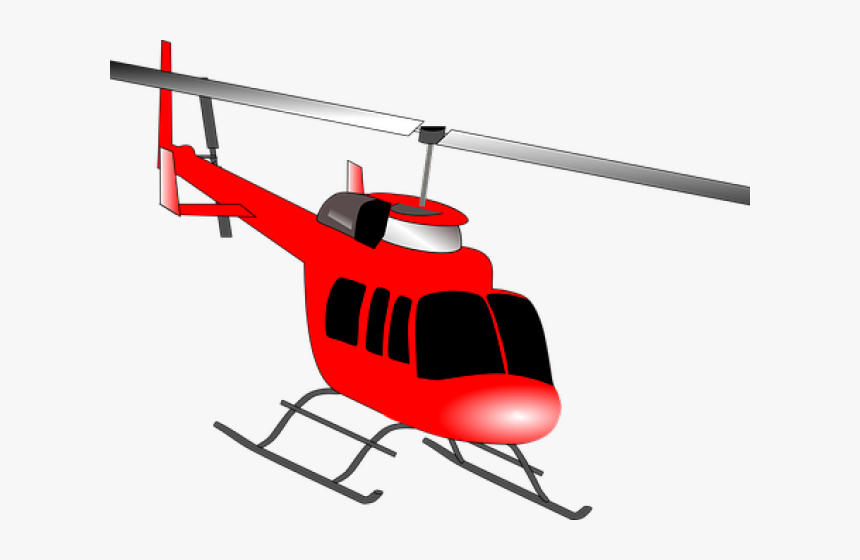 Transparent Remote Control Clipart - Transparent Background Helicopter Clipart, HD Png Download, Free Download