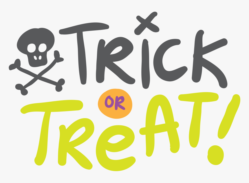 Trick Or Treating Wedding Invitation Halloween Graphic - Trick Or Treat Png, Transparent Png, Free Download