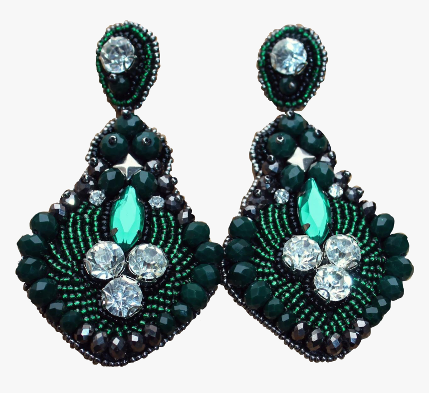 #earings #green #accessories #freetoedit - Earrings, HD Png Download, Free Download