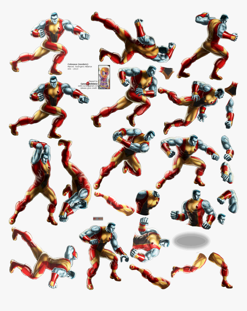 Colossus Clipart Colossus Png - Marvel Avengers Alliance Colossus, Transparent Png, Free Download
