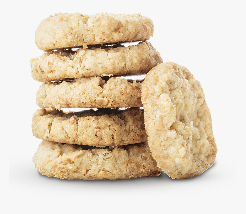 Coconut Oat Cookies In A Pile, HD Png Download, Free Download