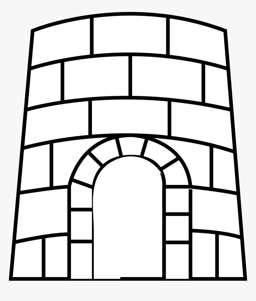 Castle Outline, HD Png Download, Free Download