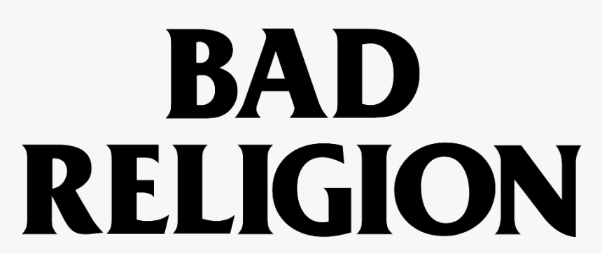 Bad Religion Logo Png - Black-and-white, Transparent Png, Free Download