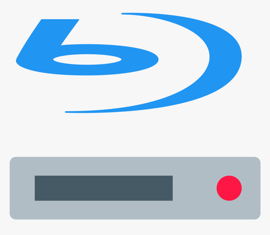Blu Ray Disc Player Icon Clipart , Png Download - Blu Ray, Transparent Png, Free Download