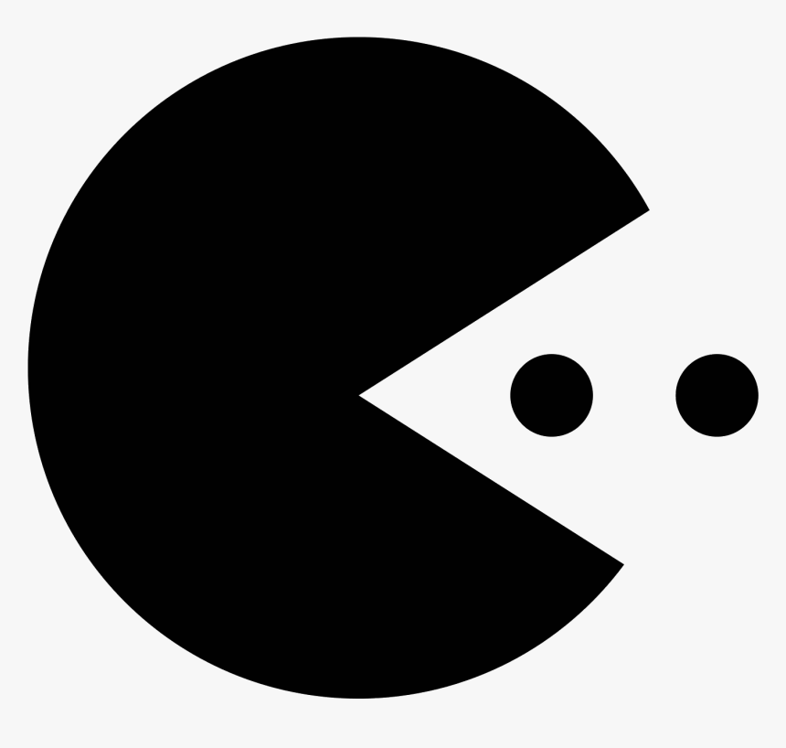 Vector Black And White Library Icon Free Download Png - Pacman Vector Png, Transparent Png, Free Download