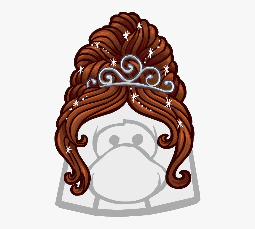 The Among Stars Icon - Side Swept Club Penguin, HD Png Download, Free Download