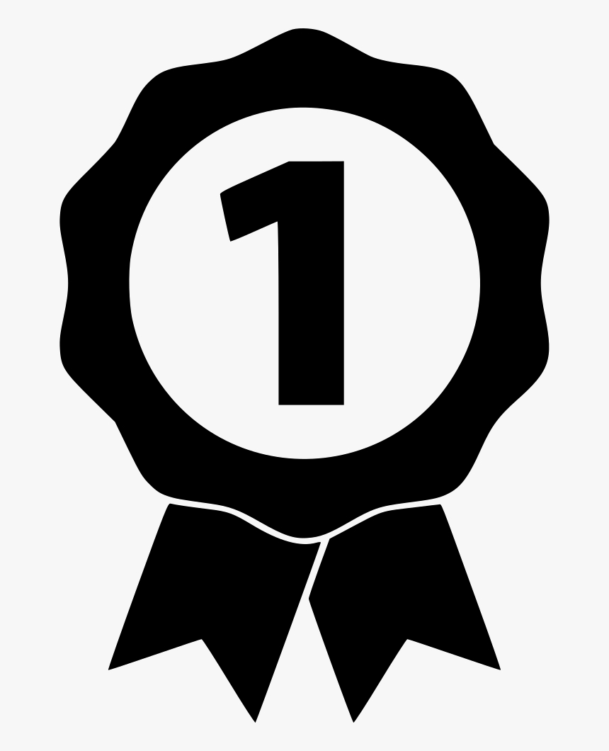 Number One Badge - Number One Icon Png, Transparent Png, Free Download