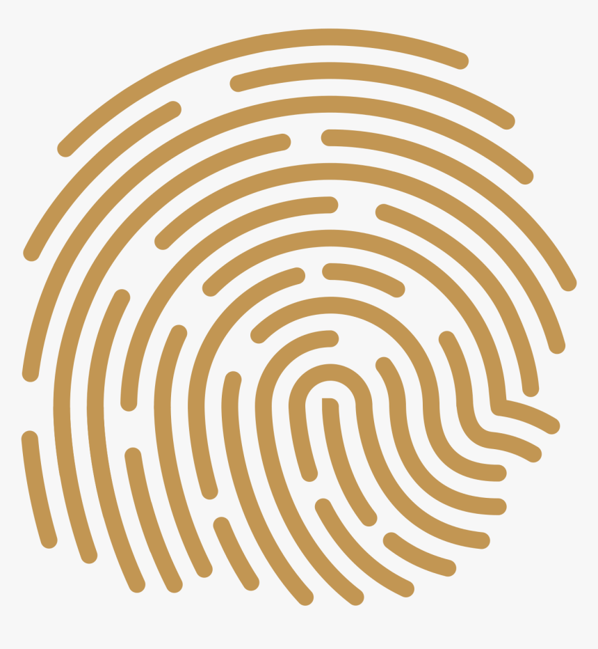 Symbol Airprint Png The Www - Biometric Icon Blue Png, Transparent Png, Free Download