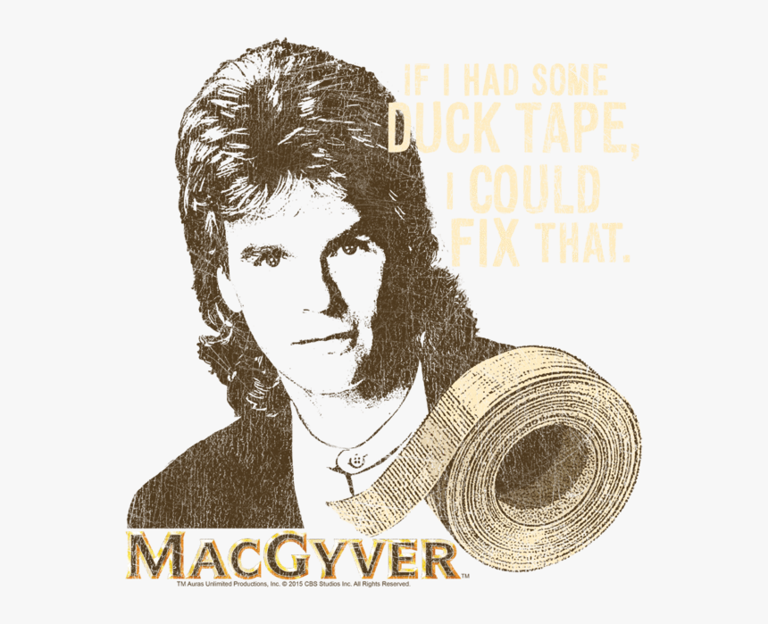 Macgyver Duct Tape Kid"s T Shirt "
 Class= - Macgyver Duct Tape, HD Png Download, Free Download