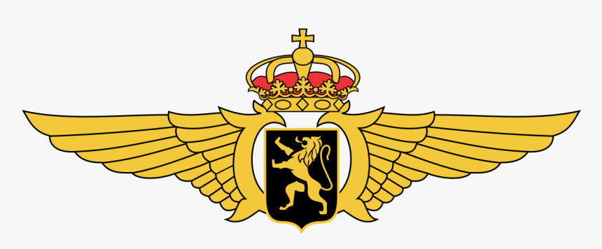 Belgium Air Force Pilot Wings, HD Png Download, Free Download