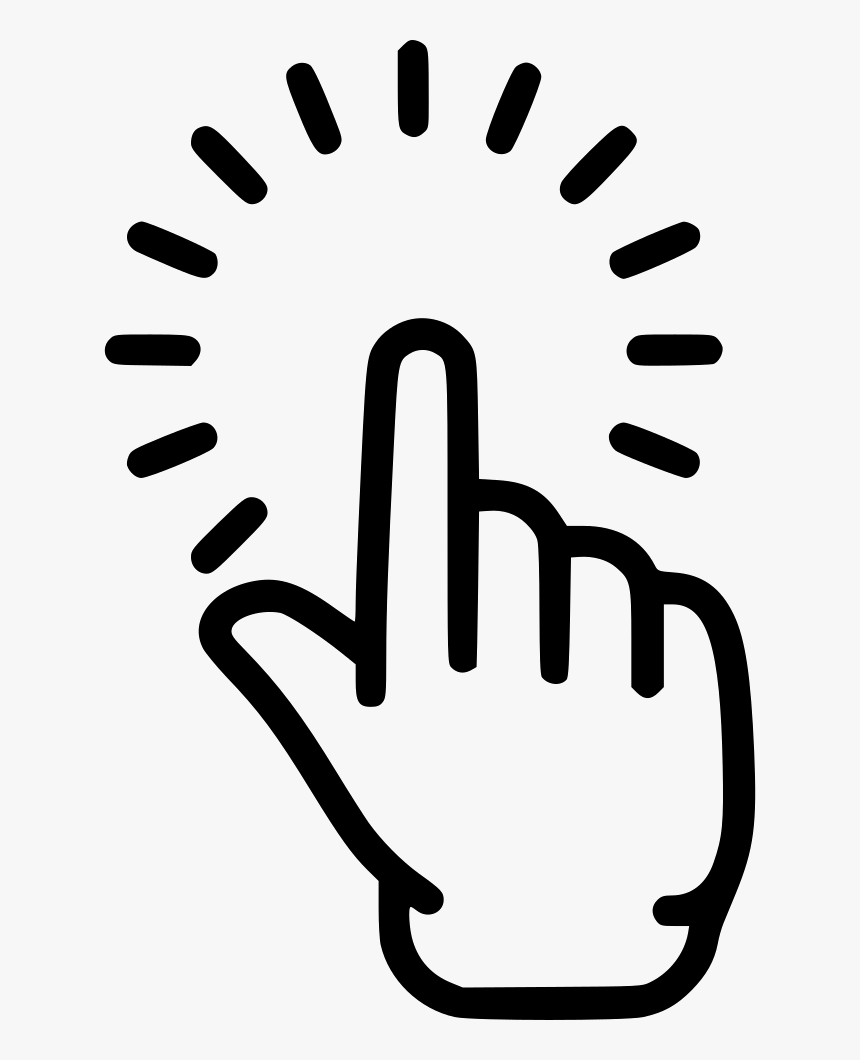 Pointing Finger Icon Png - Pointing Finger Transparent Background, Png Download, Free Download