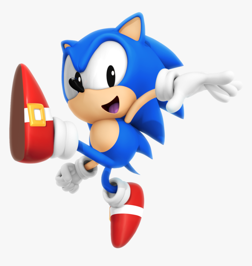 Sonic Forces Classic Sonic Png , Png Download - Sonic Forces Classic Sonic Render, Transparent Png, Free Download