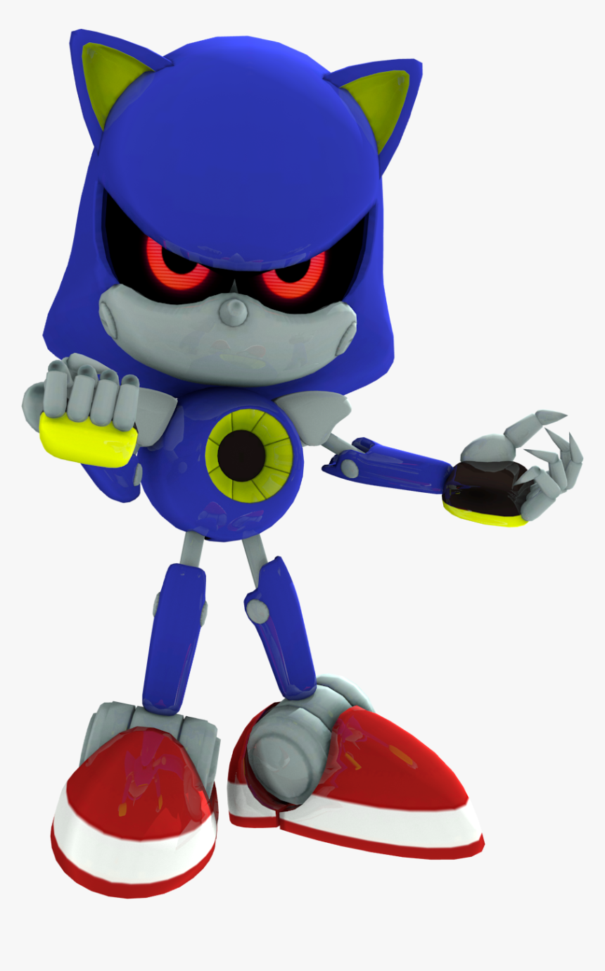 Metal Sonic Png - Classic Sonic The Hedgehog Metal Sonic, Transparent Png, Free Download