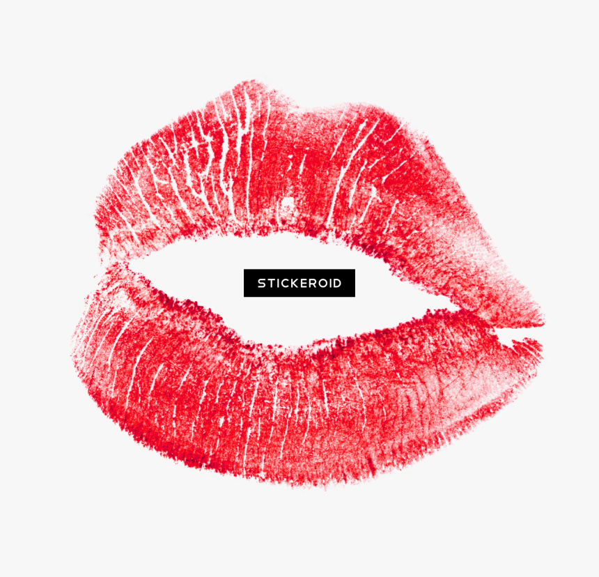 Lips - Transparent Background Lipstick Kiss, HD Png Download, Free Download