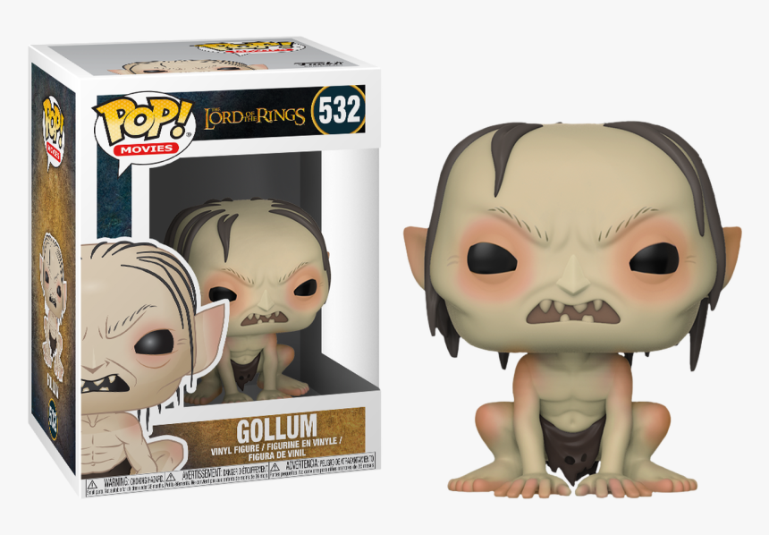 Lord Of The Rings - Pop Vinyl Gollum, HD Png Download, Free Download