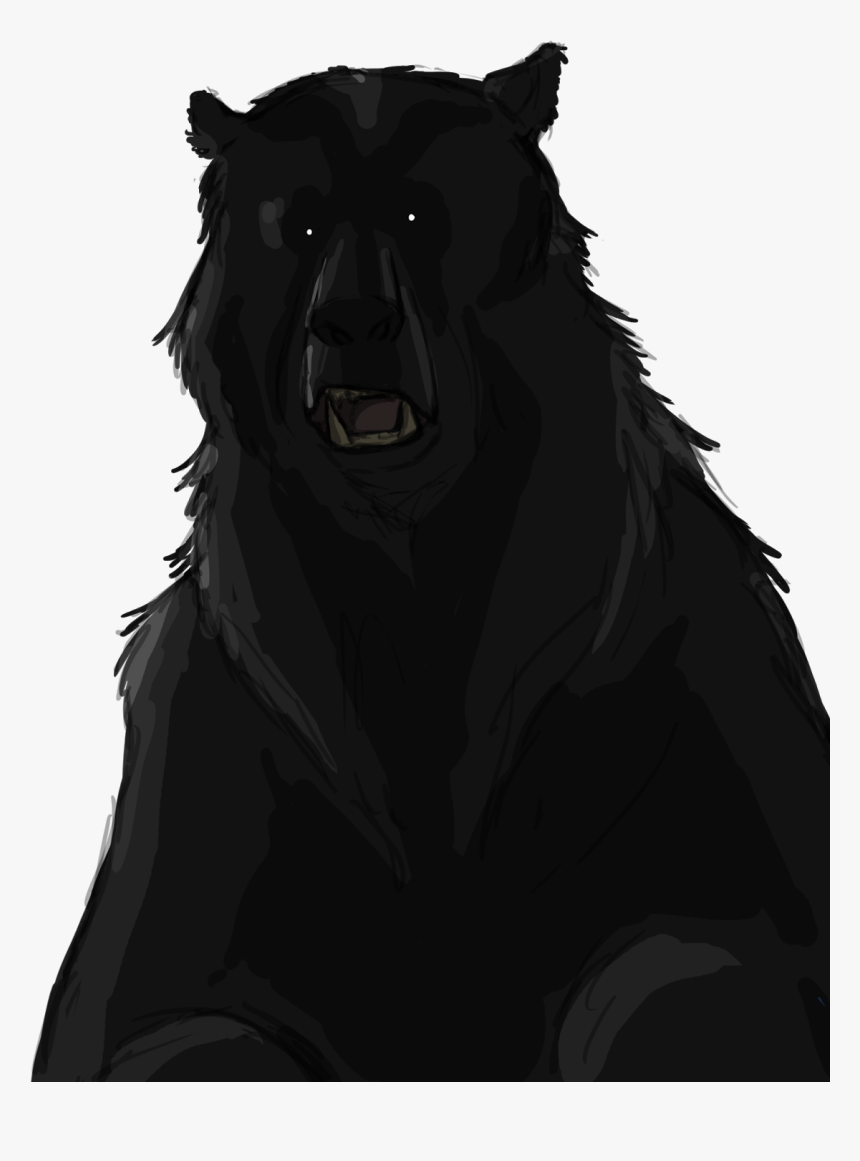 Png Disney Mordu - Fantasy Black Bear, Transparent Png, Free Download