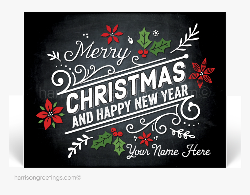 Happy Holidays Postcard For Business - Happy Holidays Merry Christmas Png Transparent, Png Download, Free Download