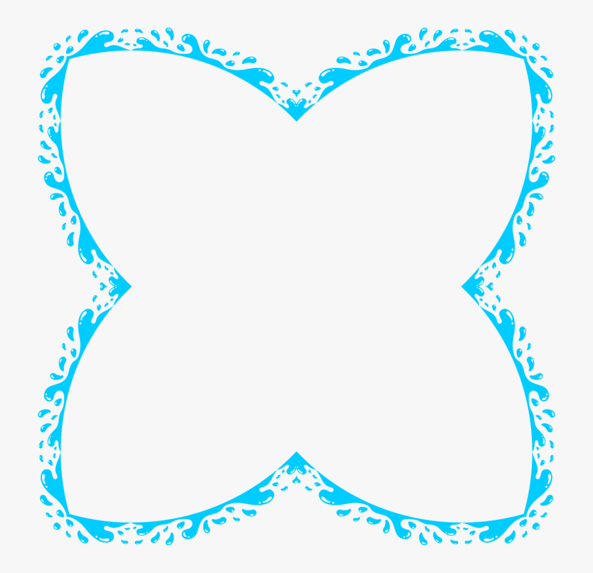 Blue,heart,leaf - Clip Art, HD Png Download, Free Download