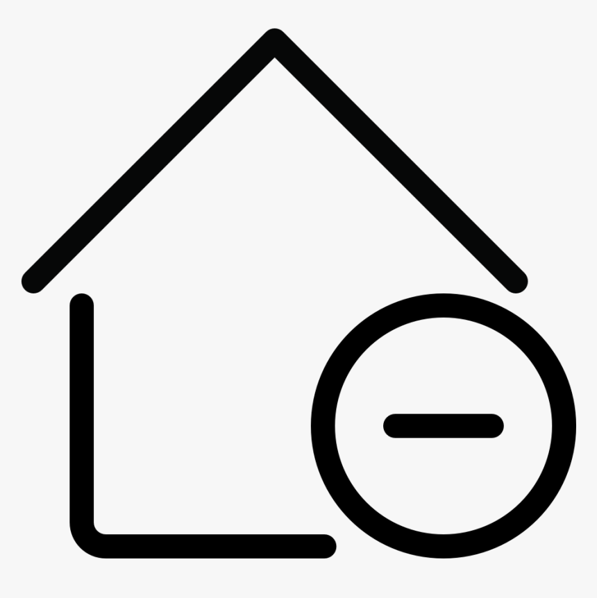 Building Home Minus , Png Download, Transparent Png, Free Download