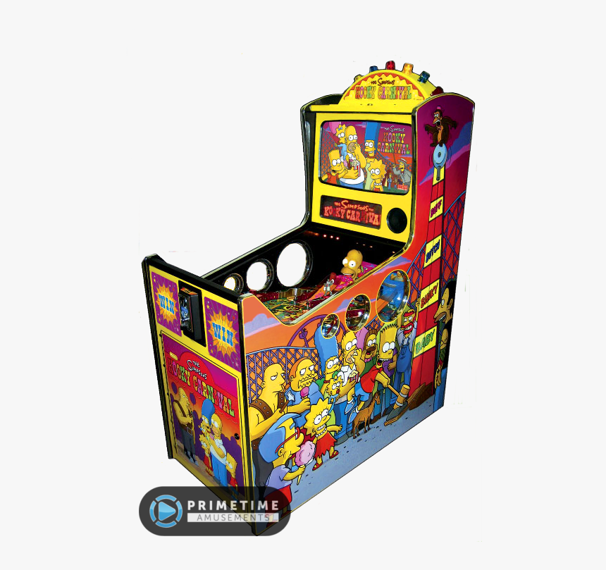 The Simpsons Kooky Carnival By Stern Pinball, Quick - Simpsons Kooky Carnival Game, HD Png Download, Free Download