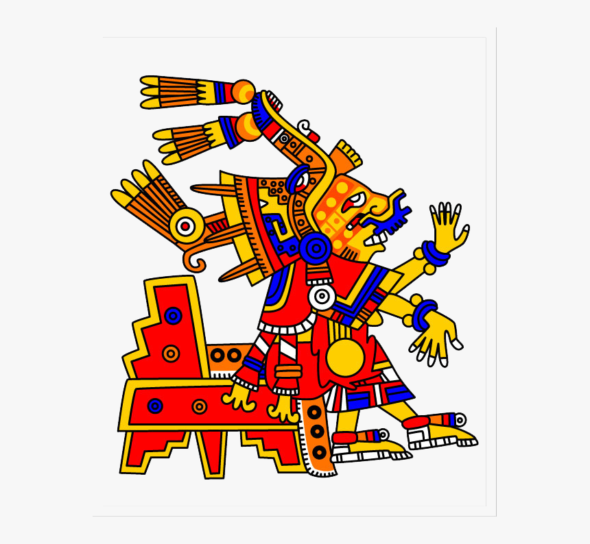 Xochiquetzal V - Aztec Sun Gods, HD Png Download, Free Download
