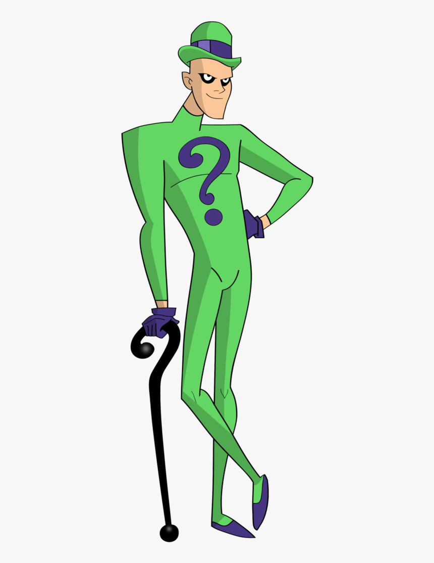 New Batman Adventures Riddler, HD Png Download, Free Download