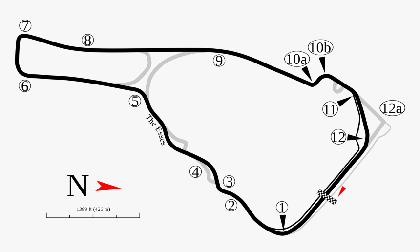 Road Atlanta Track Map, HD Png Download, Free Download