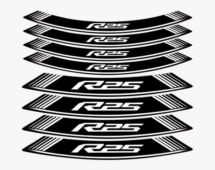 Tire Modified Motorcycle Sticker Inner Wheel Reflective - Yamaha Yzf-r15, HD Png Download, Free Download