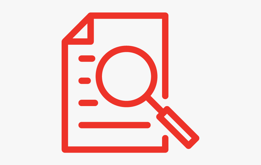 Blue Search Document Icon, HD Png Download, Free Download