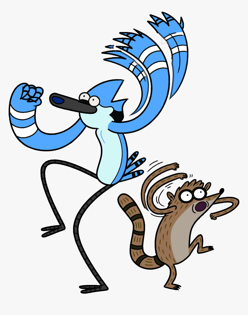 Mordecai And Rigby 01 “ - Regular Show Mordecai And Rigby, HD Png Download, Free Download