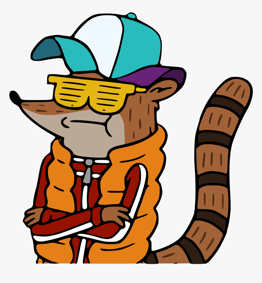 Here Is A High-res Cool Rigby To Go With Mordecai - Rigby Cool Regular Show, HD Png Download, Free Download