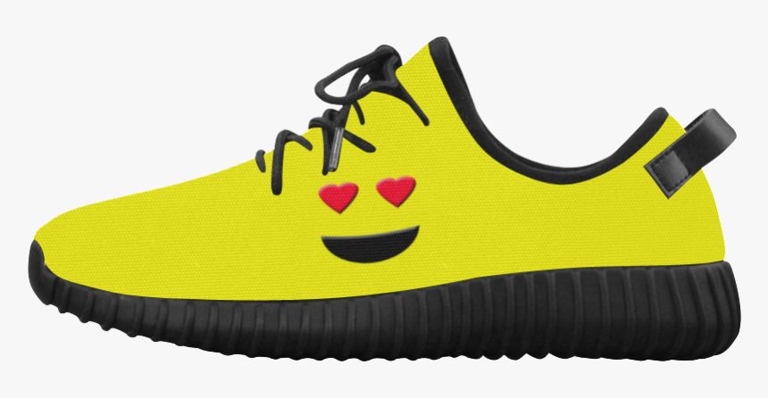 Emoticon Heart Smiley Grus Women"s Breathable Woven - Smiley Sports Shoes, HD Png Download, Free Download